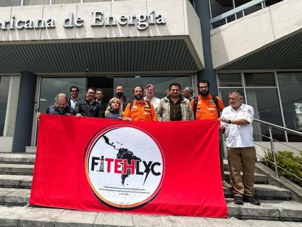La lucha de trabajadores en Latinoamérica y El Caribe contra la privatización&nbsp;energética